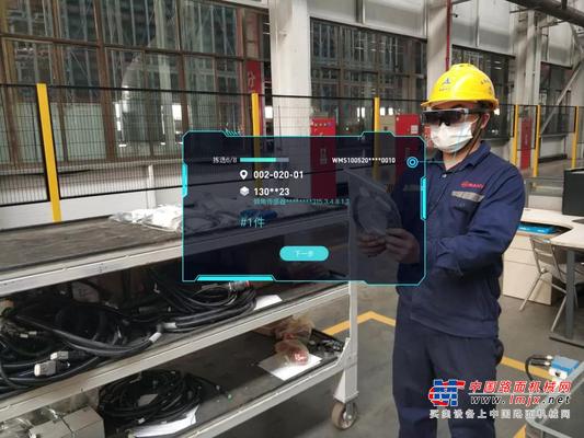 100%流程替代！三一行业首创AR智能仓储系统