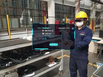 100%流程替代！三一行业首创AR智能仓储系统