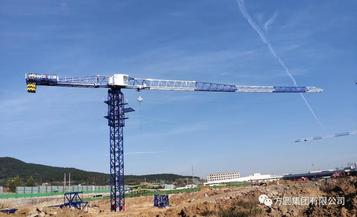 方圆新型塔机落户烟台工地