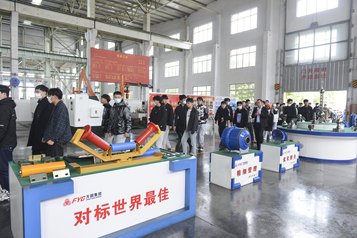  山东建筑大学实习学生参观方圆集团  感受方圆文化