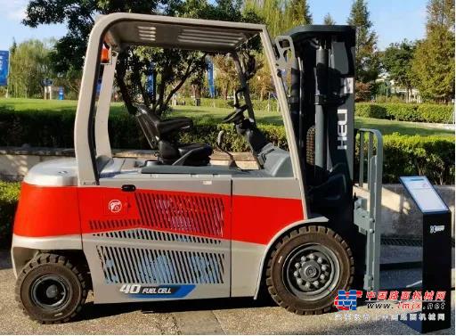 國內首創！安徽合力發布4-5噸氫燃料電池叉車