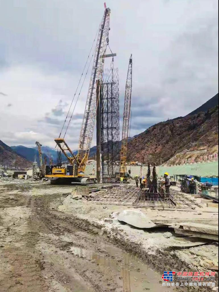 无敌生产力！徐工履带起重机助力雅鲁藏布江下游水电项目建设