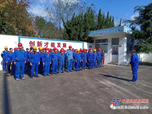 方圆【安全生产】施工电梯公司进行安全生产应急演练