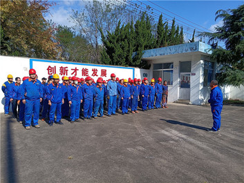        方圆集团施工电梯公司进行安全生产应急演练