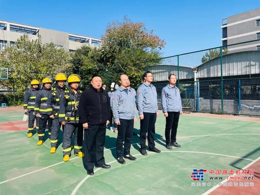 中交西筑公司开展宿舍应急消防安全演练