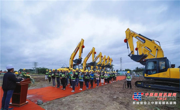 交机热 | 常林挖掘机再次批量交付广东大型工程项目