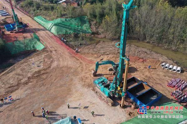 首根桩基开钻！山河智能助力新建沪渝蓉高速铁路建设