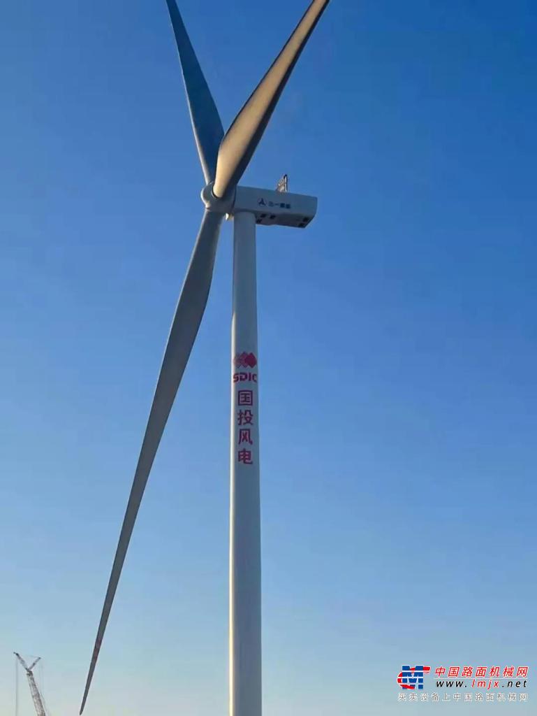 三一重工：全球單機容量最大商業化陸上風場，首台吊裝完成！