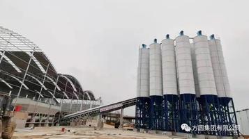 方圆搅拌站助力渝昆高铁建设