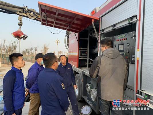 喀什“蓝朋友”再添救援利器 中联重科大流量远程供水系统交付新疆