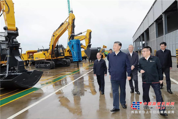 		今年4月26日，习近平总书记视察柳工并发表重要讲话，