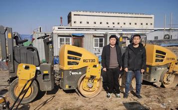 可靠品质 赢得信赖丨山东临工3吨压路机产品成功交付