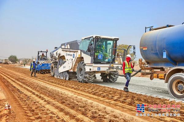 工地报告 | 维特根集团设备强力助阵 JBN 公司高质完成道路工程项目