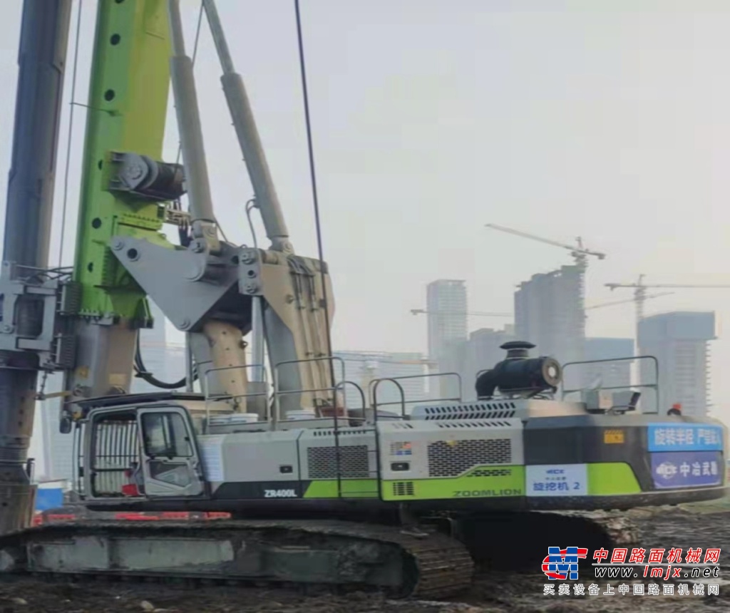 助力武汉新地标地下工程精准施工，中联重科旋挖钻机江城“秀”出超强性能
