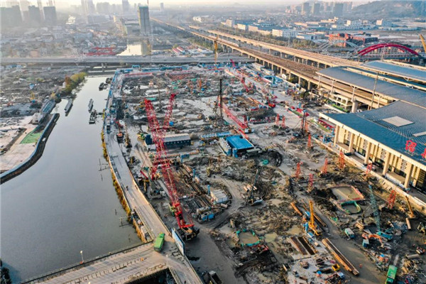 三一重工：基坑土方已开挖，绍兴高铁北站TOD综合体呼之欲出！