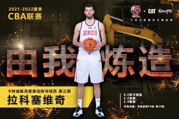 卡特彼勒：实干炼造内线铁塔，拉科塞维奇强势当选！