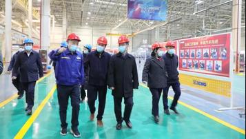 开局即冲刺！市委副书记、代市长王剑锋一行调研徐工汽车