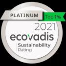 EcoVadis白金认证 |永恒力集团跻身全球最具可持续性企业之列