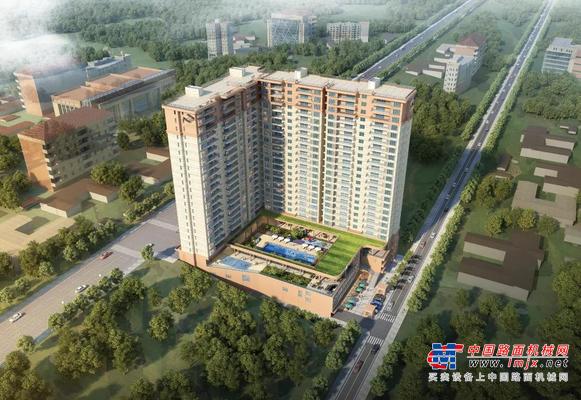 助力乌干达第一住宅高楼建设！山河智能再次出征非洲市场