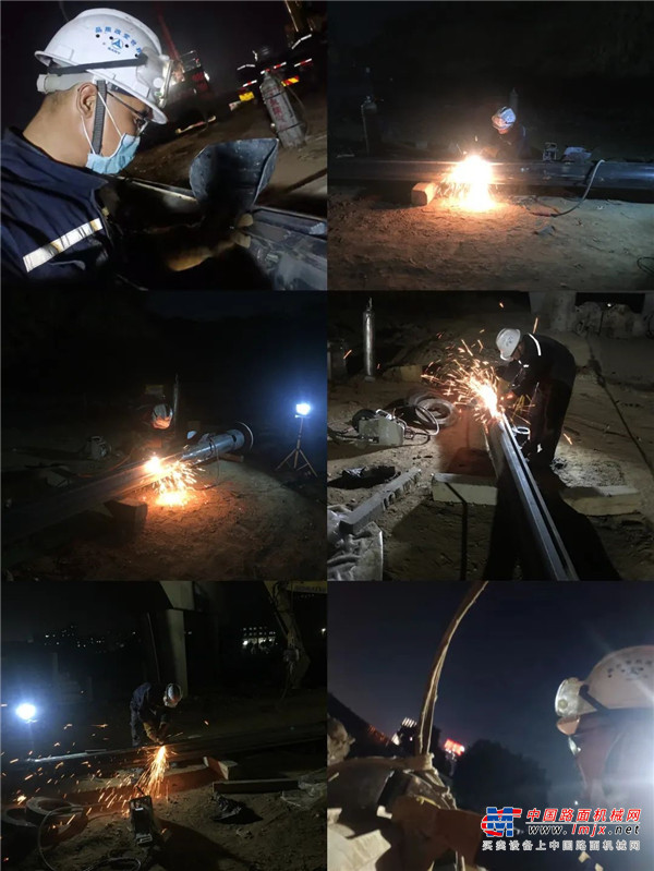 	专项巡检小组主要负责广东省旋挖钻机的焊接维修工作，全省总面积约18万平方千米，班组成员负责所有巡检工作。服务范围广，月均服务里程达到9500公里。