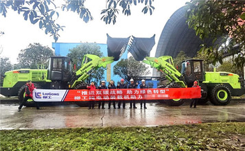 接连爆单！柳工电动装载机全国批量交付