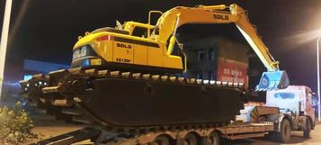 客戶至上 | 河道施工之利器，臨工E6135F船挖助力客戶開拓新天地