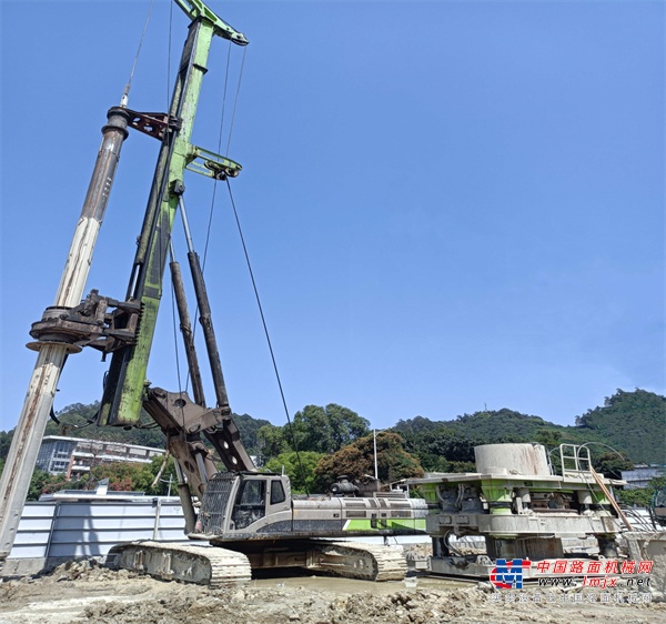 雙劍合璧！中聯重科樁工設備在廣東省重點工程“演繹”完美配合