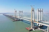 陕建机股份塔机参建国内首座跨海高速铁路桥项目
