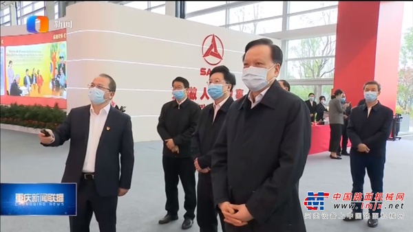 陈敏尔胡衡华调研三一重庆产业园：希望企业进一步做大做强
