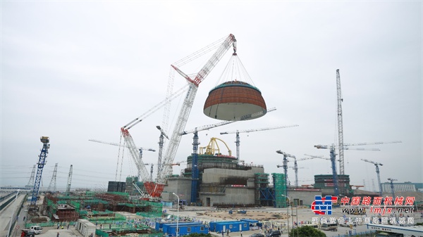 华龙一号示范工程全面建成投运，中联重科大国重器助力大国工程