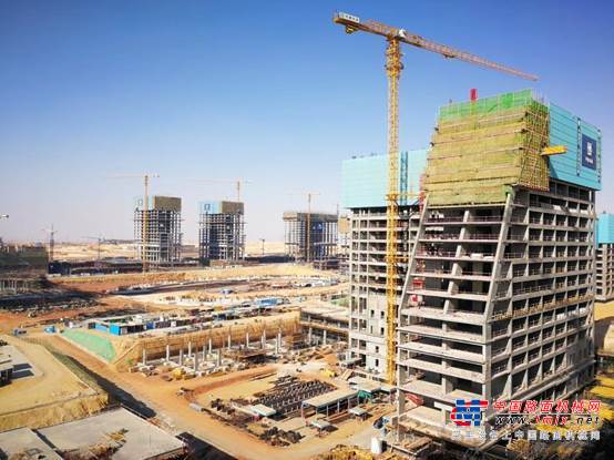 助力“沙漠新城”拔节生长，中联重科高端装备助建埃及新首都CBD