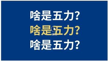 山工机械：啥是“五力”？