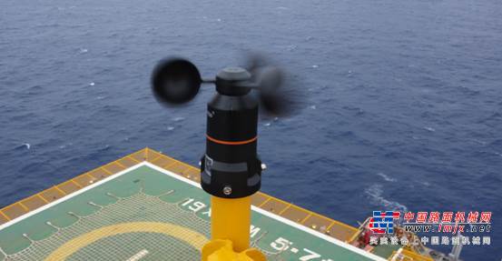 微特海洋起重机监控系统项目投入使用