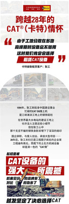 跨越28年的CAT®（卡特）情怀