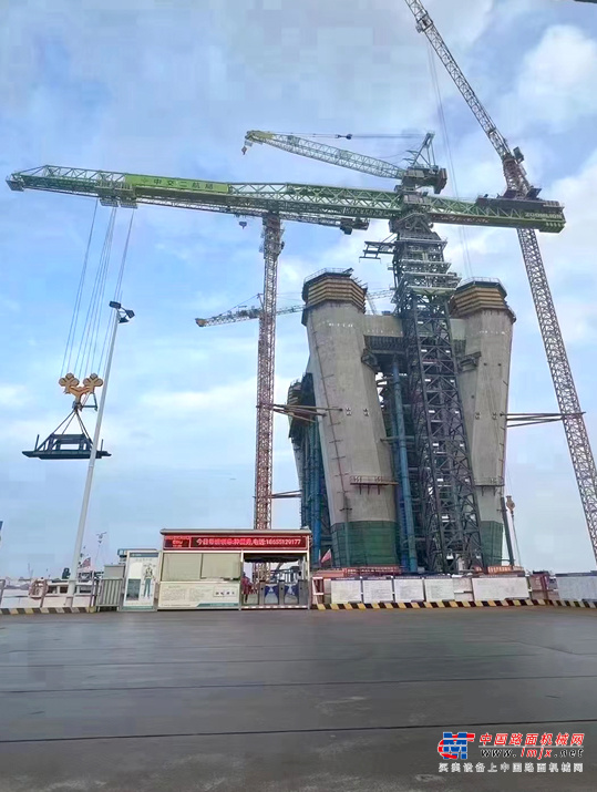 微特钢丝绳智能检测系统应于常泰大桥万吨米级塔机上