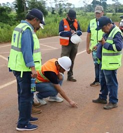 方圆稳定土拌和站助力玻利维亚鲁里公路建设