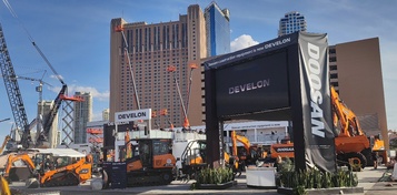 焕新升级 DEVELON（迪万伦）燃爆美国 CONEXPO-CON/AGG 2023 展览会