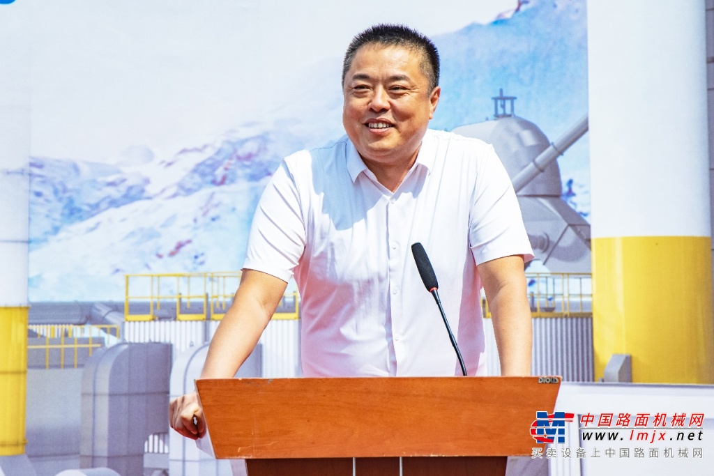 缔结战略联盟 徐工整体式沥青搅拌站成功打开北京市场