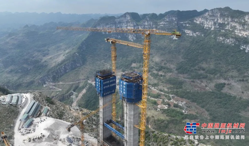 跨越“地球裂缝”！中联重科塔机助建未来世界第一高桥
