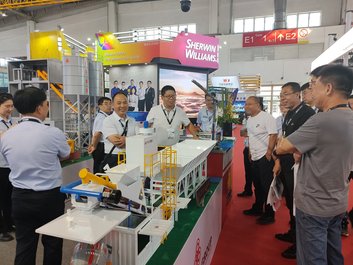 BICES 2023华丽绽放  方圆集团展台来访宾朋络绎不绝