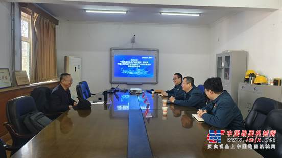 中国工程机械工业协会用户工作委员会会长到访山推建友交流指导