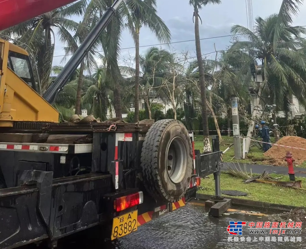 超強台風“摩羯”過境！三一緊急馳援海南