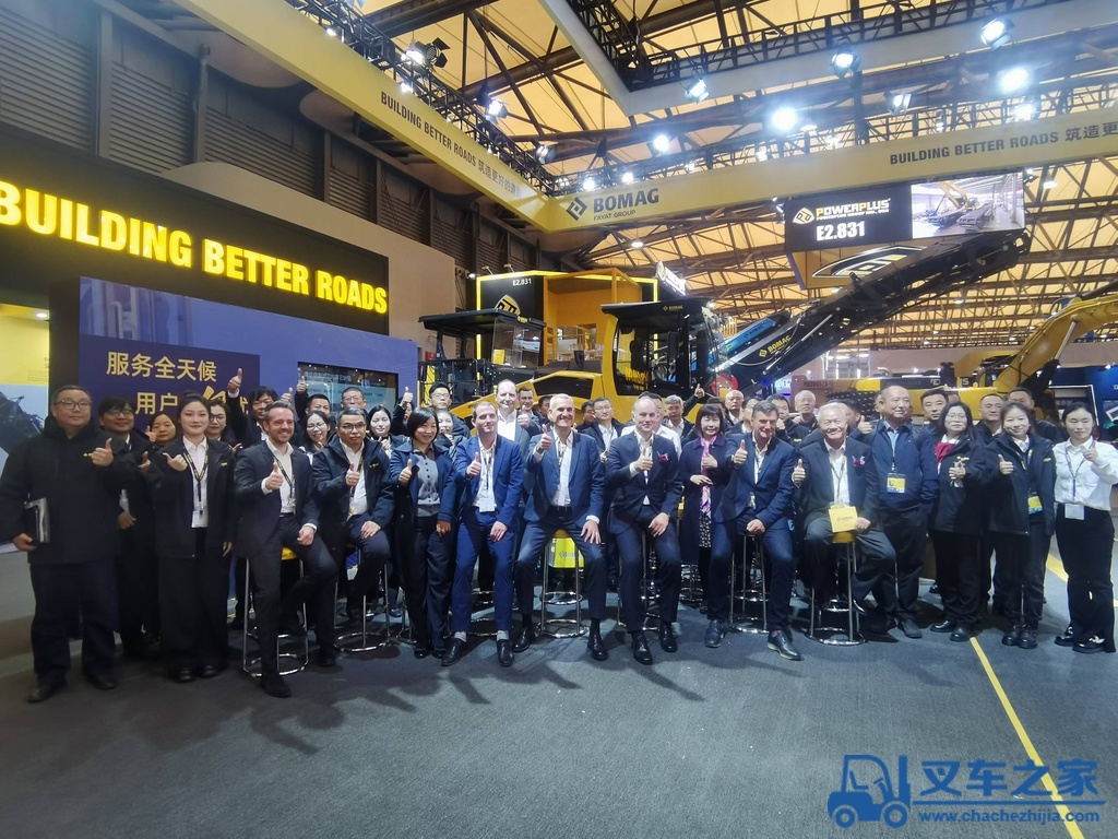 宝马格公司在BAUMA China 2024期间向观众展出众多新产品和新技术