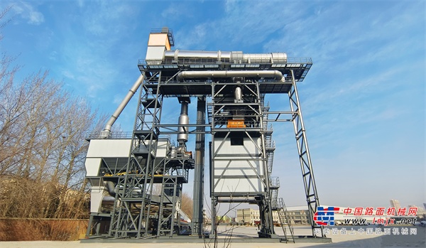 山推建友L5N-5030沥青一体机顺利发车