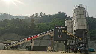 山推建友混凝土搅拌站助力印尼上西索堪抽水蓄能电站建设
