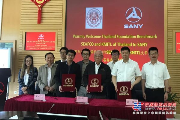 三一技术有多强？泰国顶级大学学生来学习了！
