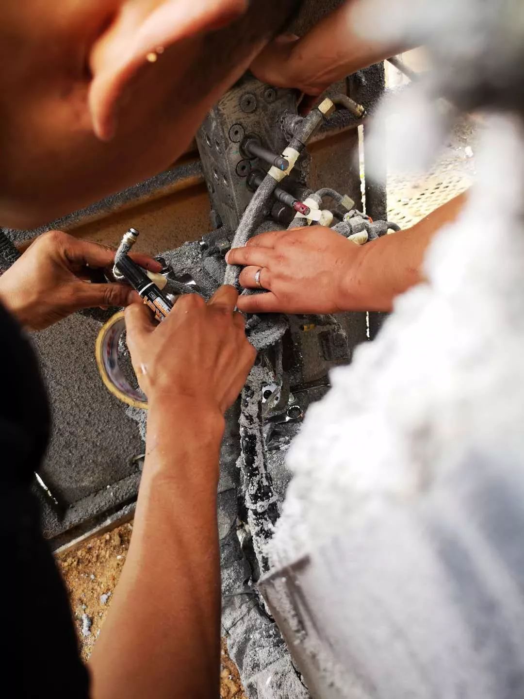徐工高空作业平台服务万里行走进云贵地区