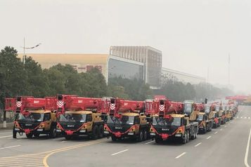 燃爆！100台三一起重机远征乌兹别克，参建中亚首个核电站