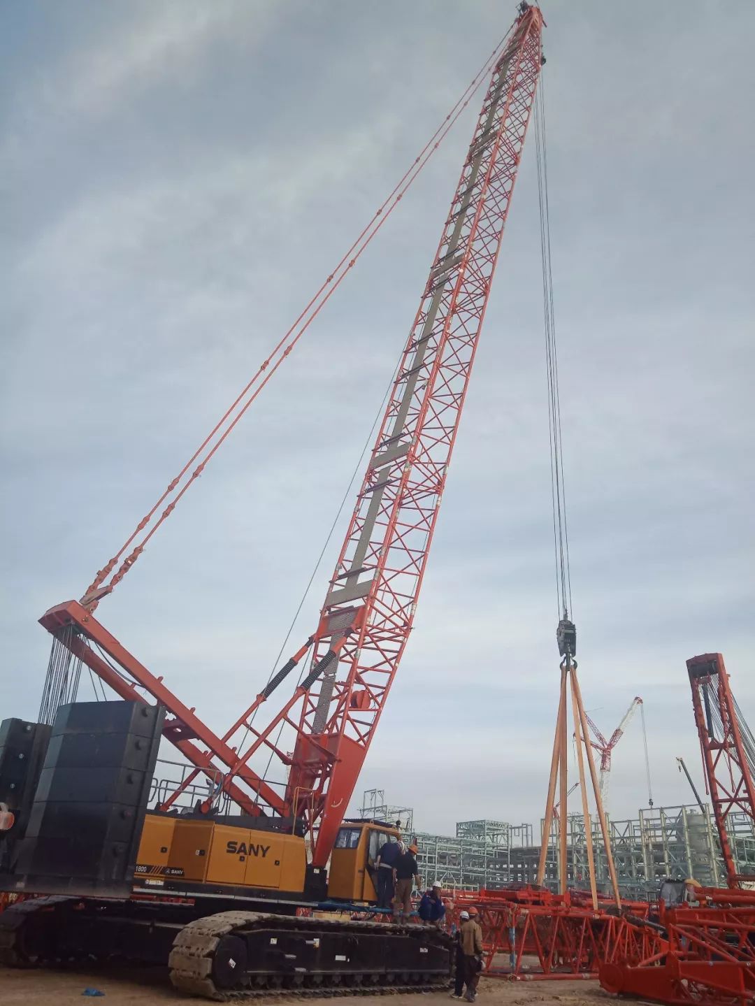 燃爆！100台三一起重机远征乌兹别克，参建中亚首个核电站