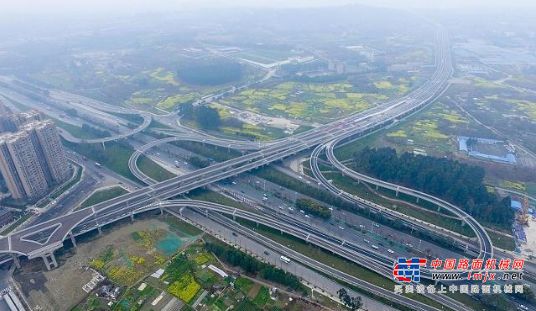 三一全套设备助力“十三五”重大工程-王城大道快速路建设